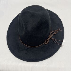 Adult Unisex Black Hat Cowboy Halloween Costume Costumes Western Accessory